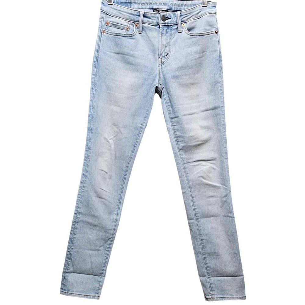 American Eagle Next Level Airflex Light Wash Slim Fit Mens Jeans Size 30